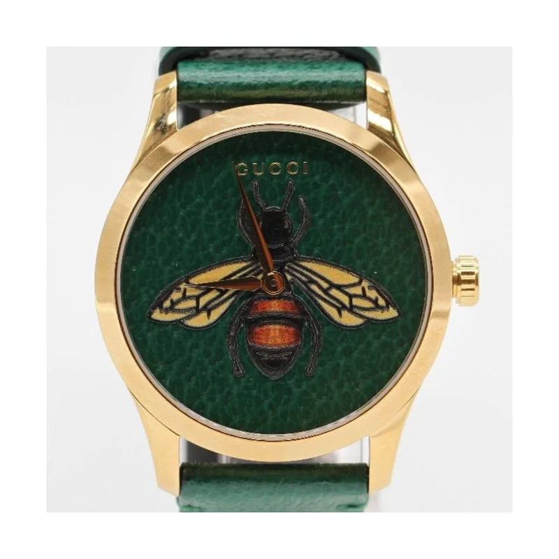Gucci G-Timeless - YA1264065 watch in yellow gold-plated steel