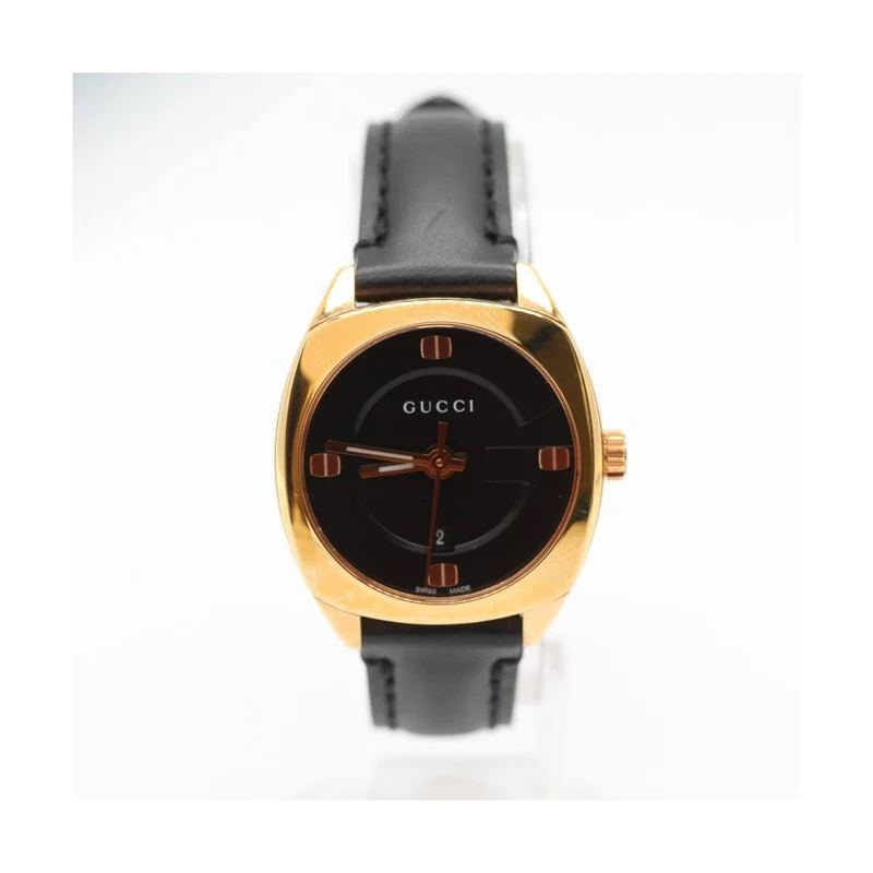 Gucci - YA142509 watch in rose gold-plated steel