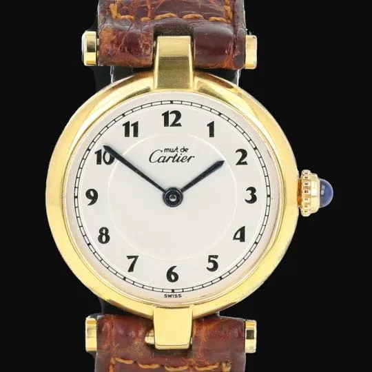 Cartier Must De Watch Cartier silver-gilt