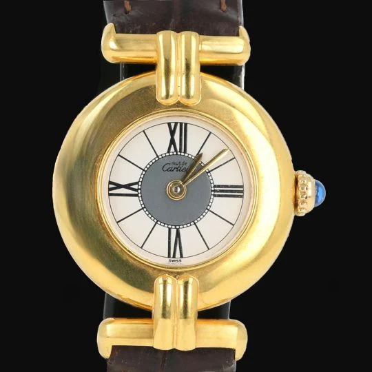 Cartier Colisée Must De Watch Cartier silver-gilt