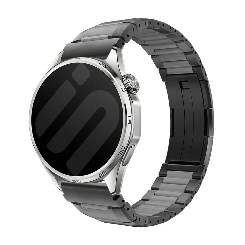 Correa acero híbrido 'One Push' Huawei Watch GT 7 Pro (negro/gris)