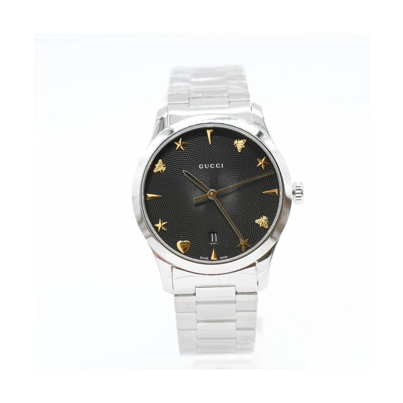 Gucci G-Timeless - YA1264029A steel watch, blue dial