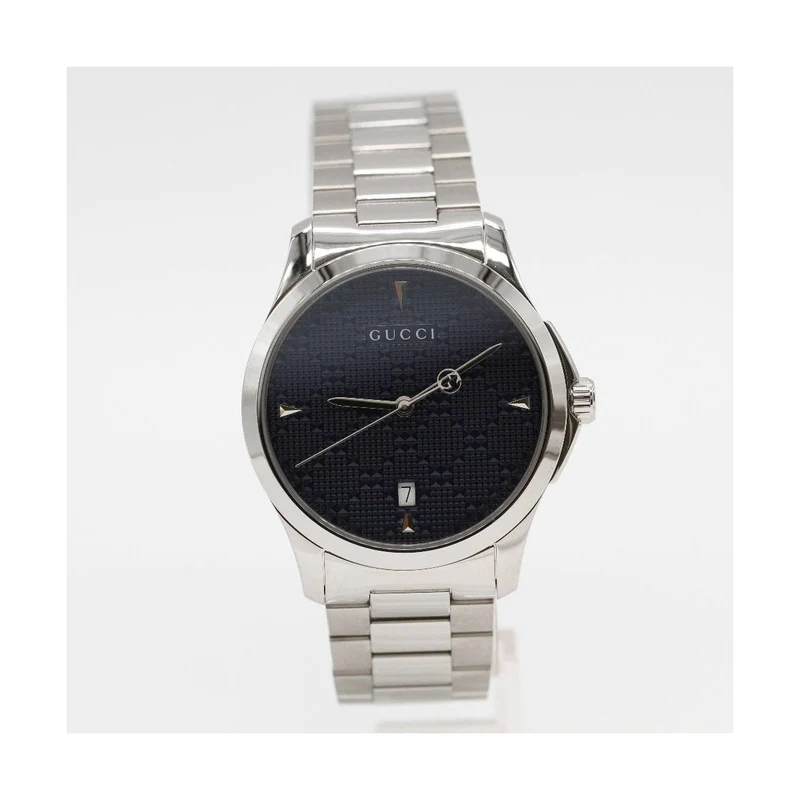 Gucci G-Timeless YA1264025 - Steel watch, blue dial