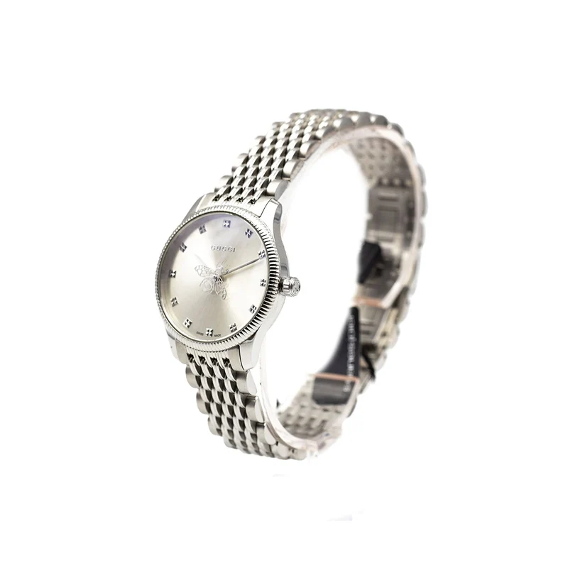 Gucci Timeless - Women's steel watch, silver dial