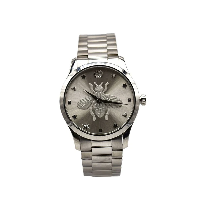 Gucci Timeless Abeille YA1264126 - 38 mm steel watch