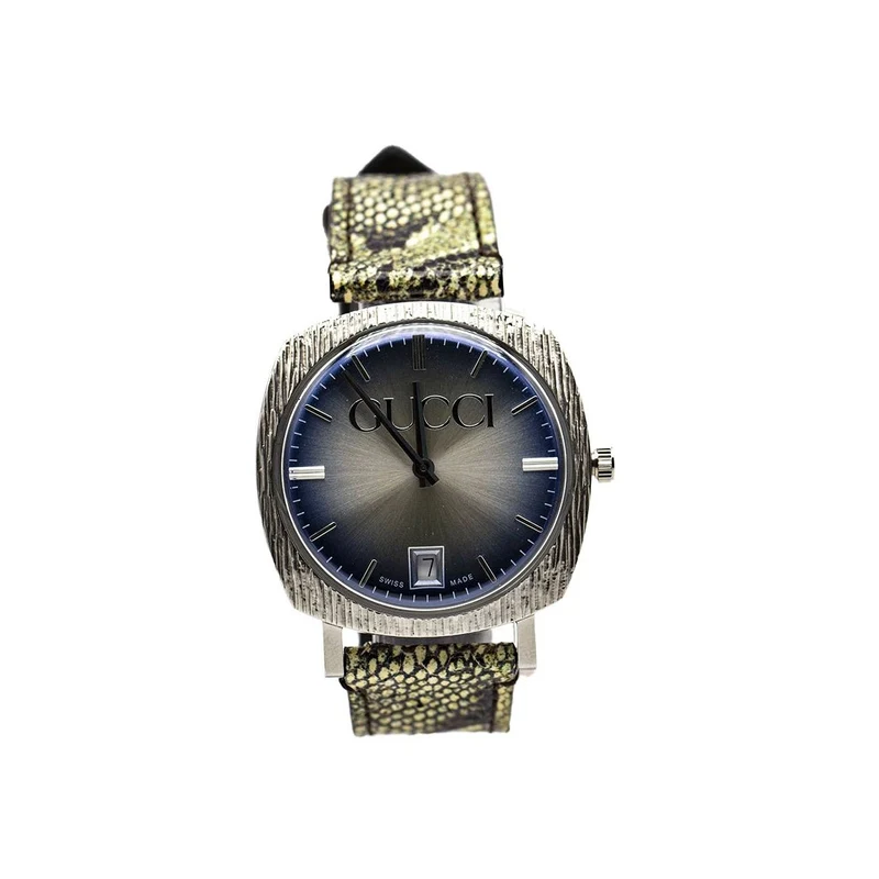 Gucci - Women's watch YA152401 in steel, silver blue dial