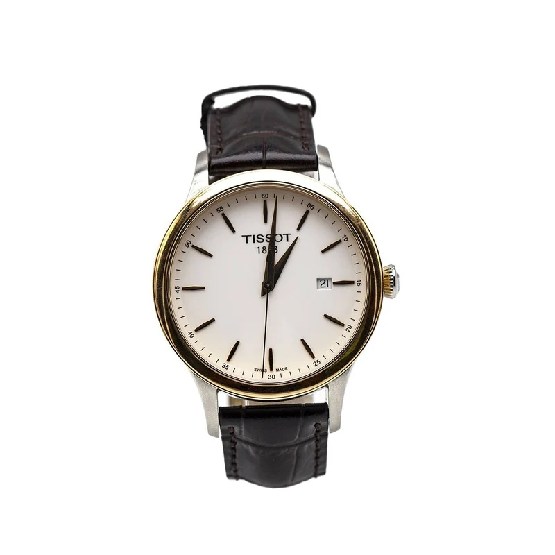 Tissot T-Gold Classic - Men's watch in steel and gold