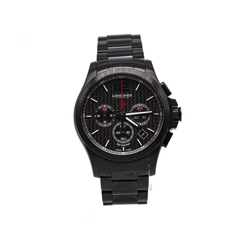 Longines Conquest - 42 mm chronograph watch L3.717.26