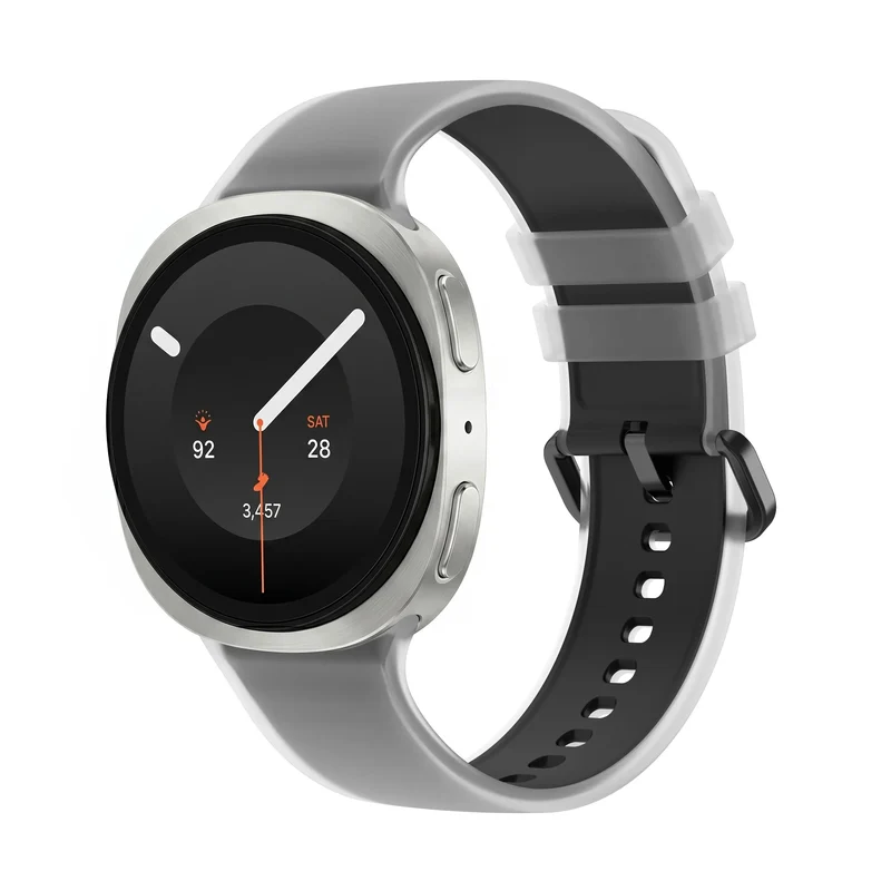 Correa silicona jelly Samsung Galaxy Watch 9 - 40mm (negro)