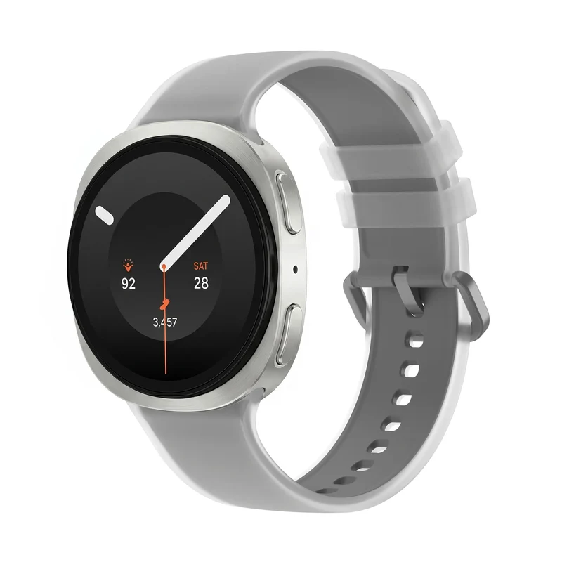 Correa silicona jelly Samsung Galaxy Watch 8 - 44mm (gris)