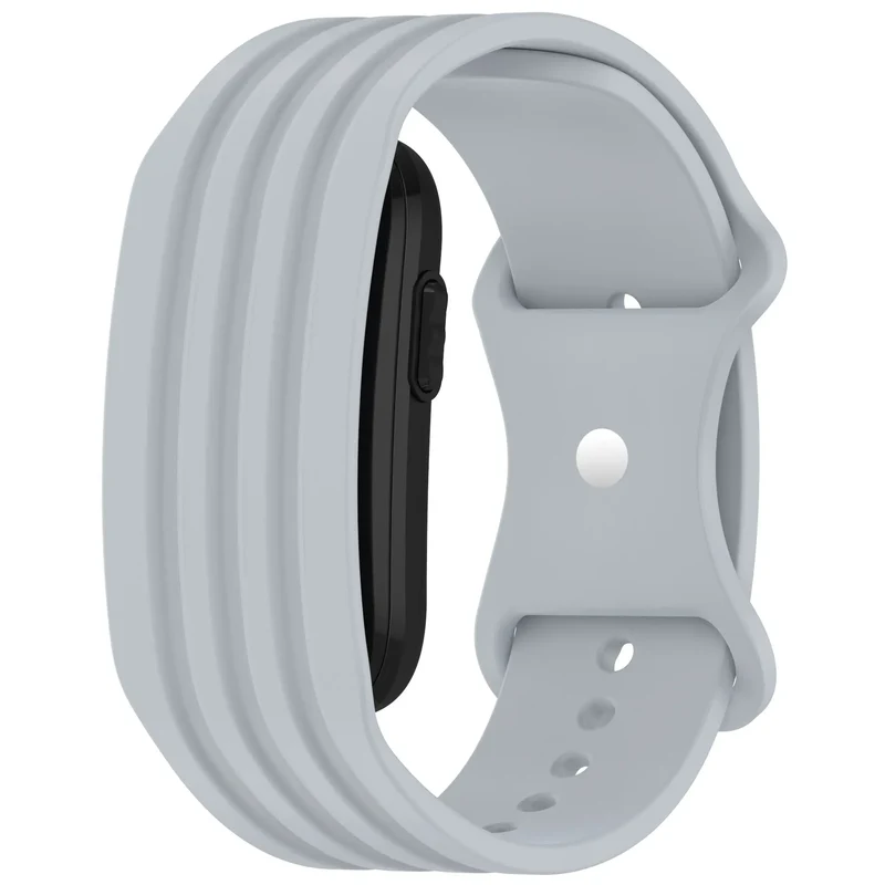 Corea silicone clásico Garmin Cirqa (gris claro)