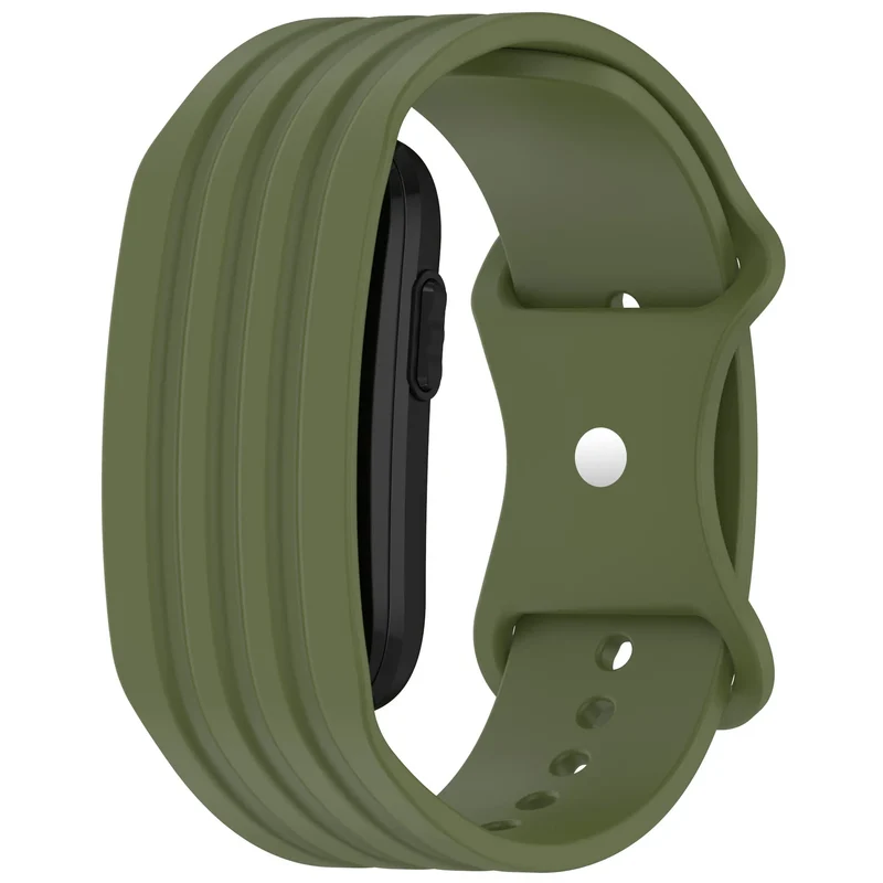 Corea silicone clásico Garmin Cirqa (verde militar)