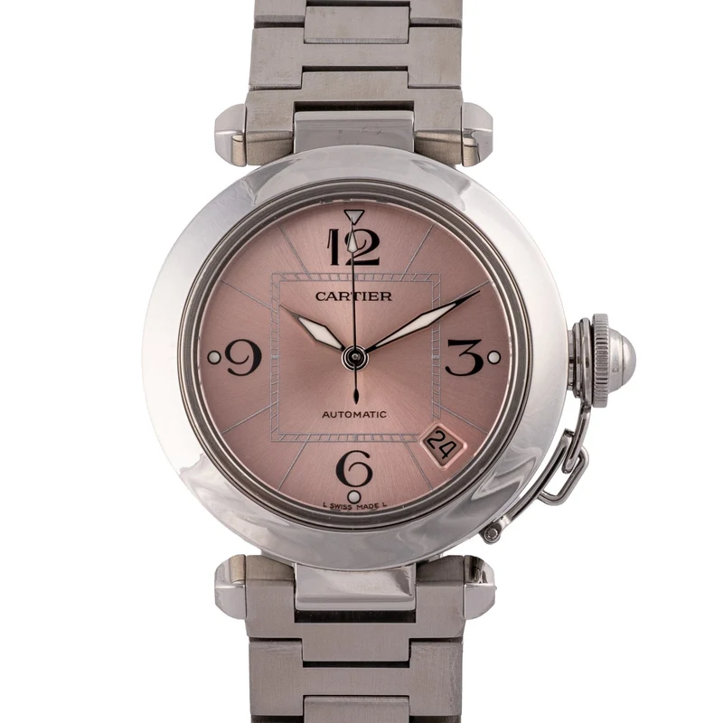Cartier Pasha C - W31075M7 steel watch
