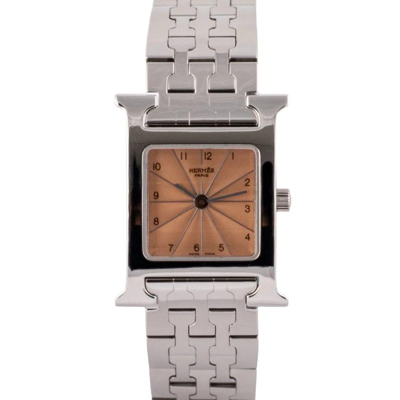 Hermès H Time - Steel watch