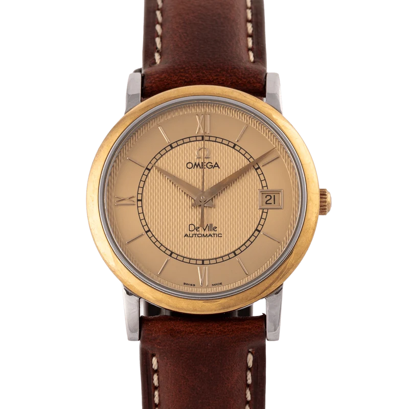 Omega De Ville Automatic Prestige - Gold and steel watch