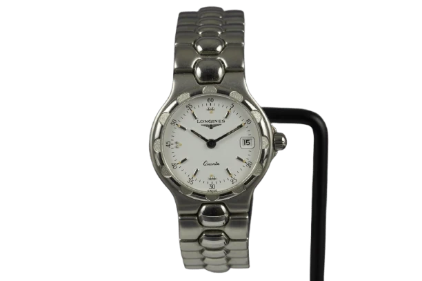 Longines Conquest - Steel quartz watch