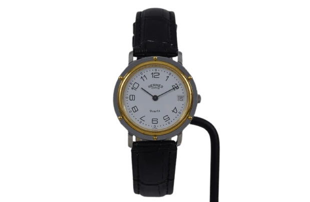 Hermès Clipper - Steel watch reference 111.03.48