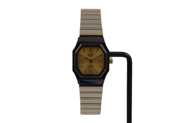 Rado Diastar - Women's watch in two-tone ceramic and steel