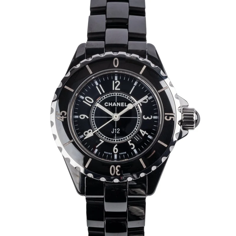 Chanel J12 - H0682 watch in black ceramic