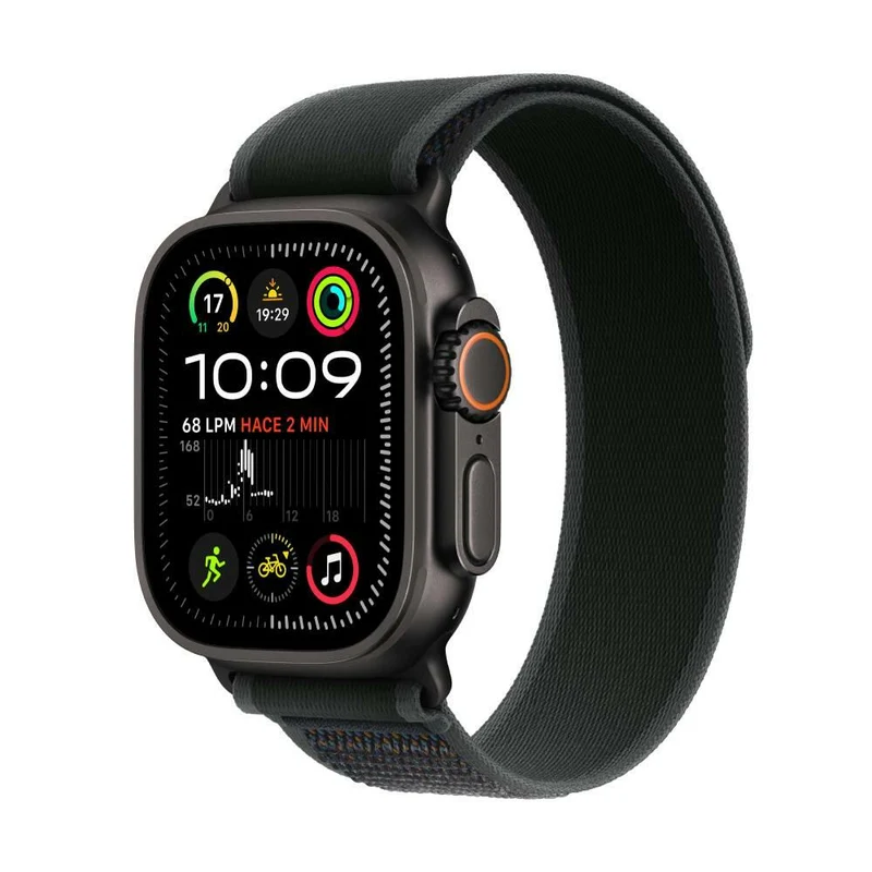 Apple Watch Ultra 2 | GPS + Cellular | 49mm | Caja en Titanio Negro | Correa Loop Trail Negro | Talla M/L - MX4V3TY/A