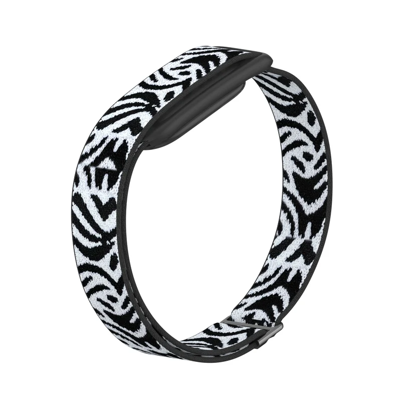 Correa elástica Fitbit Air (leopardo blanco)