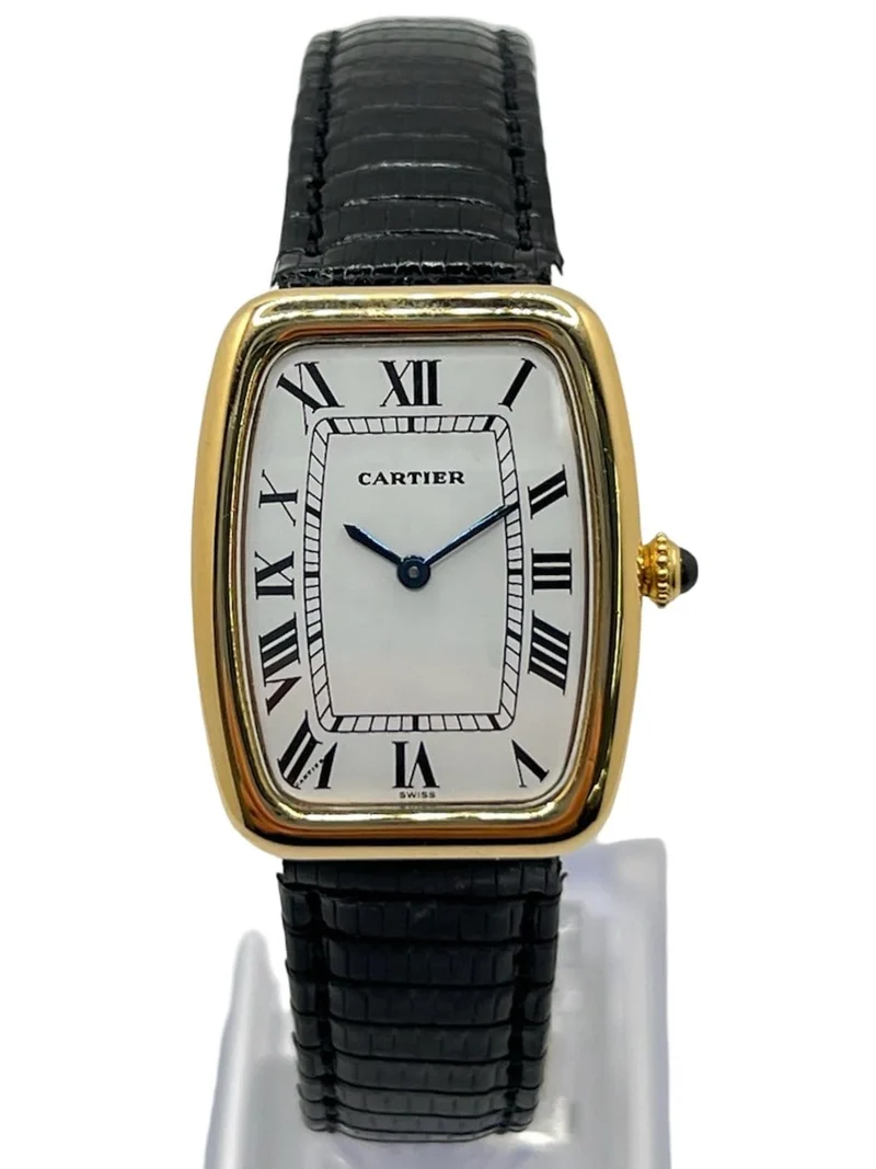 Cartier Fabergé - Large Model watch in 18K yellow gold