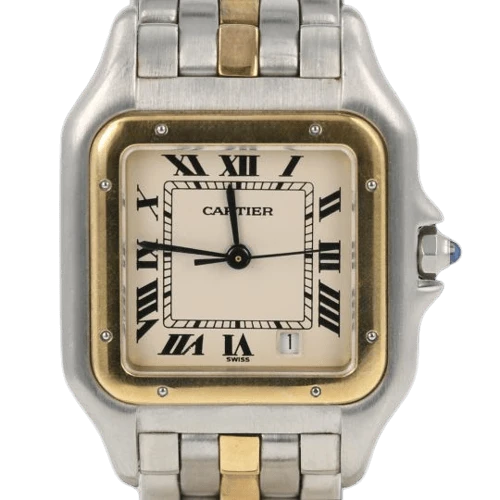 Cartier Panthère - Yellow gold and steel watch