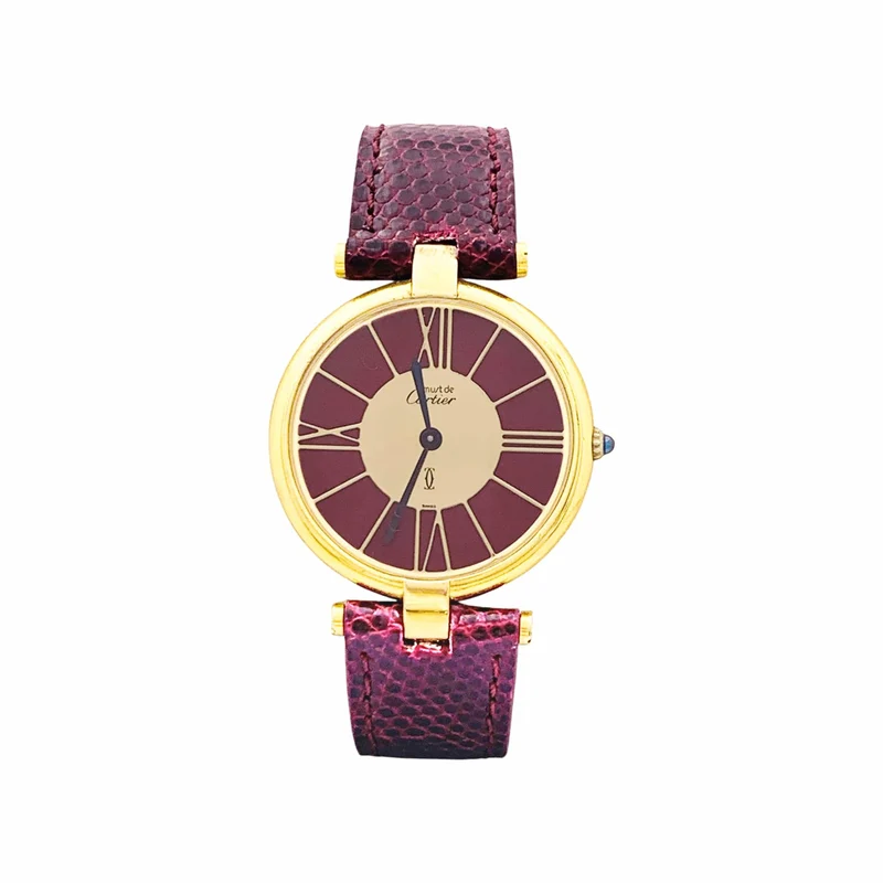 Cartier Vendôme Must - Watch in silver-gilt