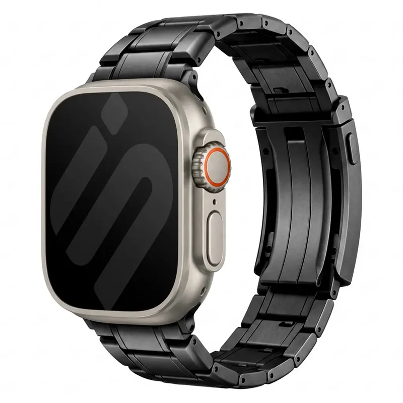 Correa titanio ajustable Apple Watch Ultra (negro)