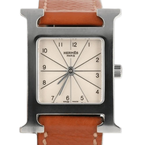 Hermès H time - Steel watch