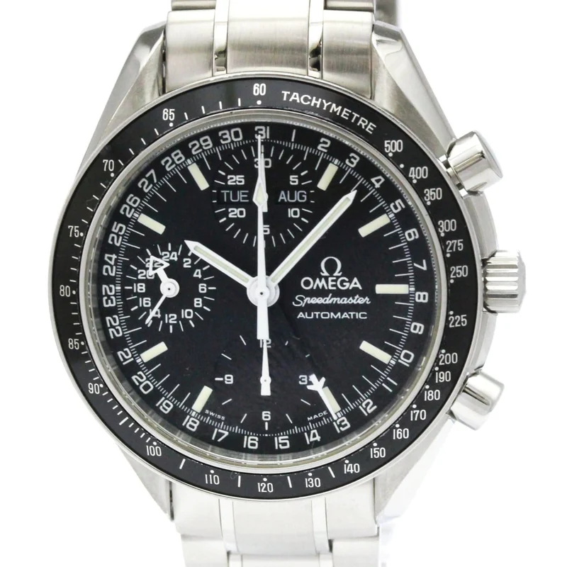 Omega Speedmaster Date - Automatic chronograph watch in stainless steel
