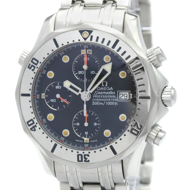 Omega Seamaster Diver 300M - Automatic steel chronograph watch