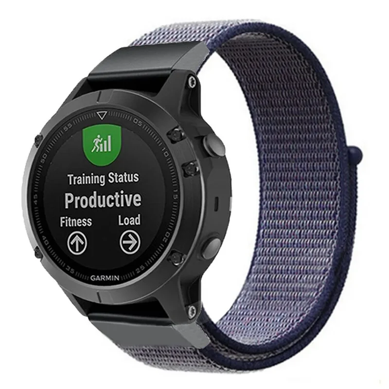 Correa nylon Garmin Fenix 9 Pro - 47mm (azul)