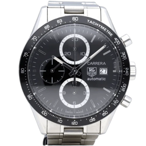 TAG Heuer Carrera - Steel Calibre 16 chronograph watch