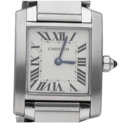Cartier Tank Française - Steel watch
