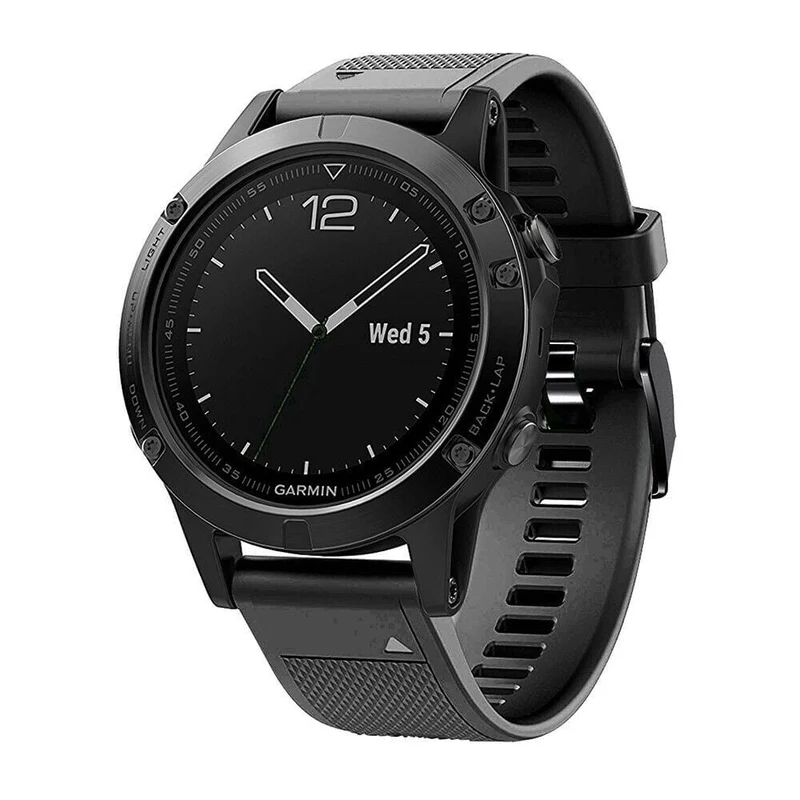 Correa silicona Garmin Fenix 9 - 47mm (negro)