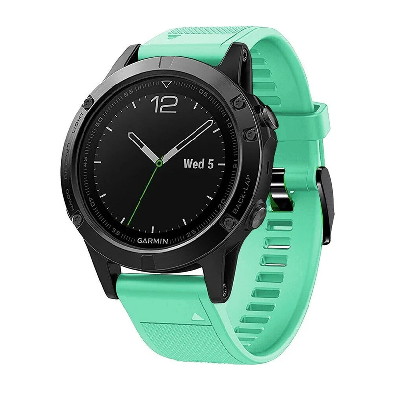 Correa silicona Garmin Fenix 9 Pro - 47mm (aqua)