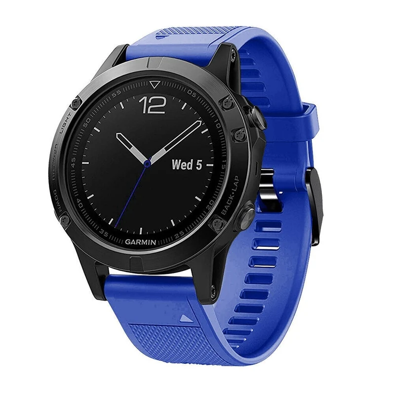 Correa silicona Garmin Fenix 9 - 47mm (azul)