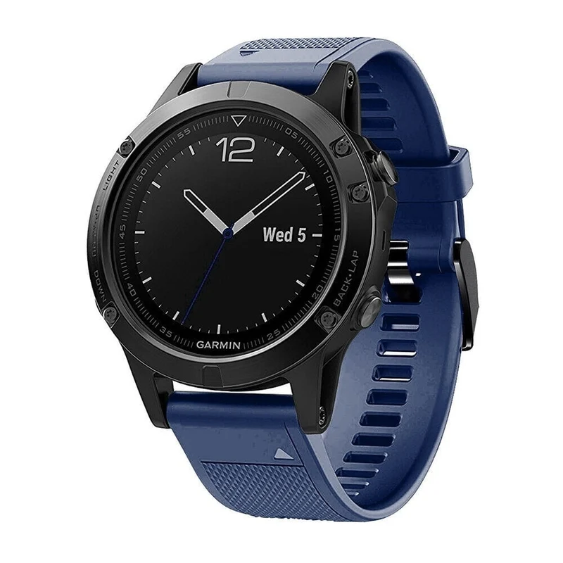 Correa silicona Garmin Fenix 9 - 47mm (azul oscuro)
