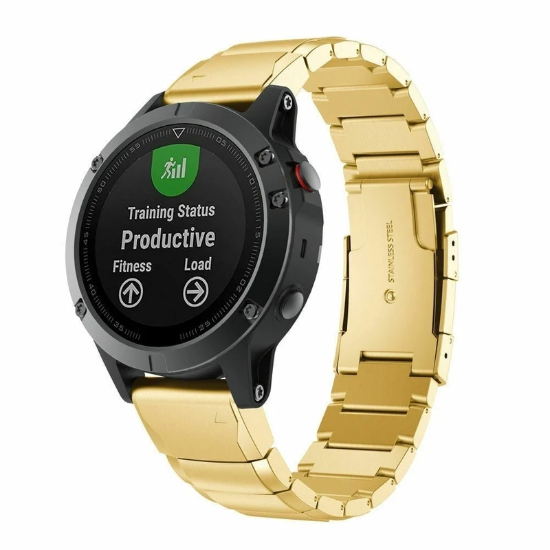Correa metálica Garmin Fenix 9 Pro - 47mm (dorado)
