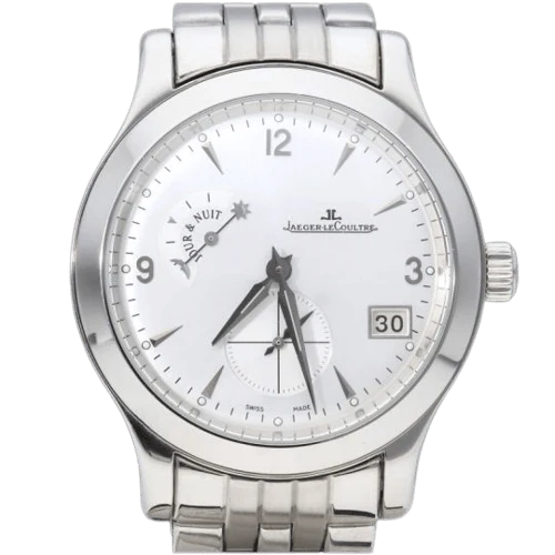 Jaeger-LeCoultre Master Control Hometime - Automatic steel watch