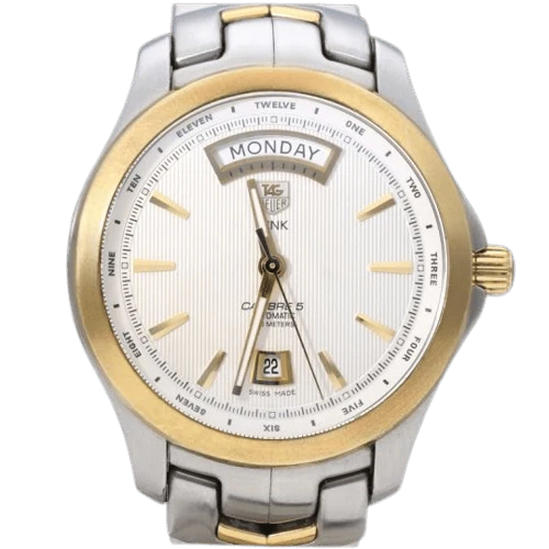 TAG Heuer Link Calibre 5 - Steel and yellow gold watch
