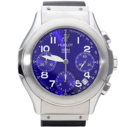 Hublot Elegant - Steel chronograph watch