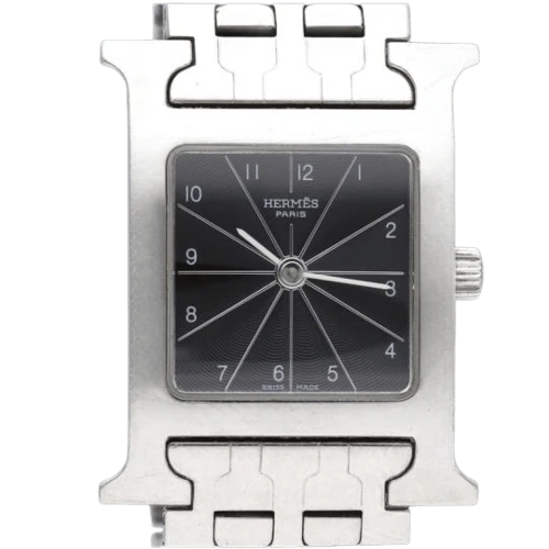 Hermès H Hour - Steel watch