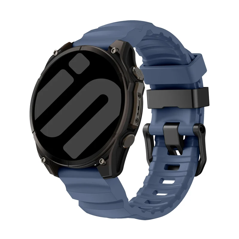 Correa silicona trail Garmin Fenix 9 Pro - 47mm (azul oscuro)