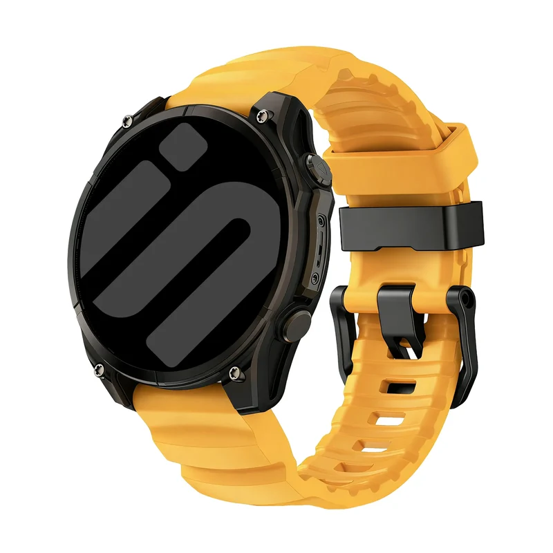 Correa silicona trail Garmin Fenix 9 - 47mm (naranja claro)