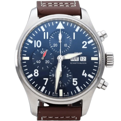 IWC Pilot - Petit Prince Chronograph watch in steel