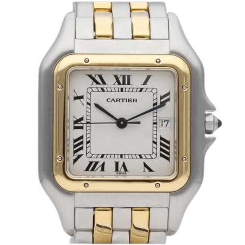 Cartier Panthère GM - Yellow gold and steel watch