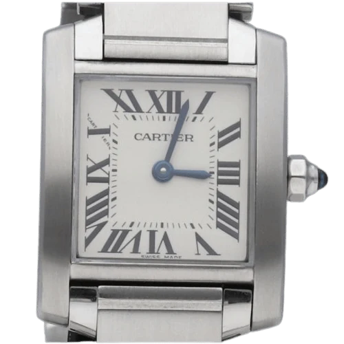 Cartier Tank Française - Steel watch