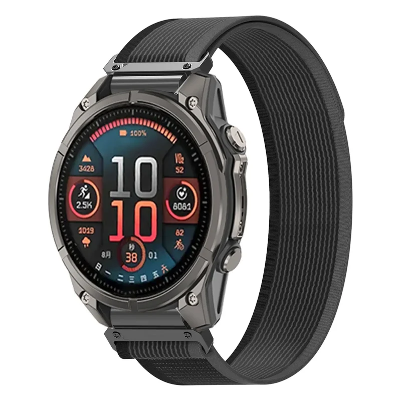 Correa trail loop premium Garmin Fenix 9 Pro - 47mm (negro/gris)